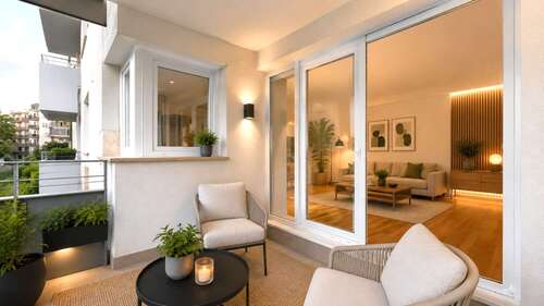 Foto - Wohnung zum Kaufen in Frankfurt am Main 398.000,00 € 55.27 m²