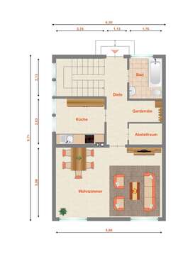Foto - Haus zum Kaufen in Neuwied Feldkirchen 149.000,00 € 100 m²