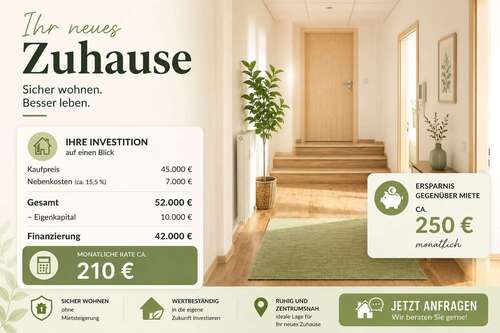 Foto - Wohnung zum Kaufen in Plauen 45.000,00 € 113.99 m²