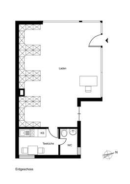 Foto - Einzelhandel in Neuss 849,00 € 81 m²