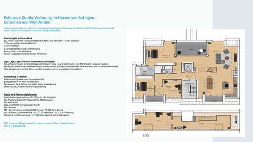 Foto - Wohnung zum Kaufen in Solingen 650.000,00 € 186 m²