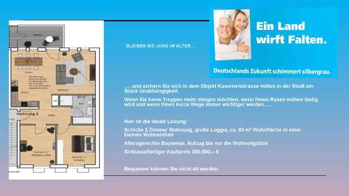 Foto - Wohnung zum Kaufen in Solingen 390.800,00 € 92.71 m²