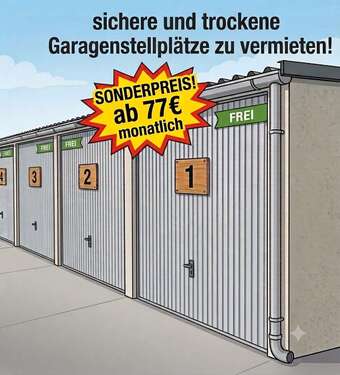 Foto - Garage zu vermieten in Dortmund 77,00 €