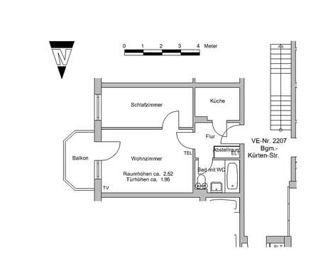 Foto - Wohnung zum Mieten in Bremen 385,90 € 40 m²