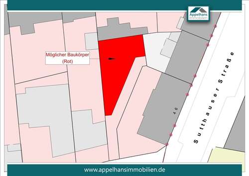 Foto - Grundstück zu verkaufen in Osnabrück 137.000,00 € 292 m²