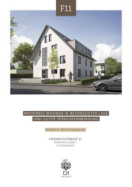 Foto - Wohnung zum Kaufen in Reutlingen-Sickenhausen 379.000,00 € 64.11 m²