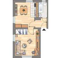 Wohnung zum Mieten in Herne 329,00 € 34.78 m²