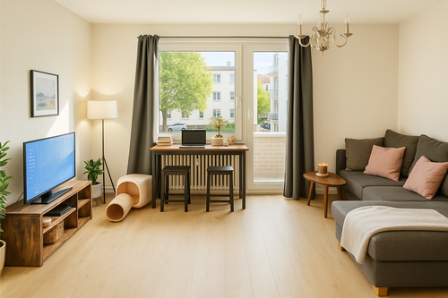 Foto - Wohnung zum Kaufen in Düsseldorf 185.000,00 € 52 m²