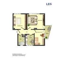 Wohnung zum Mieten in Bergkamen 509,00 € 62.98 m²