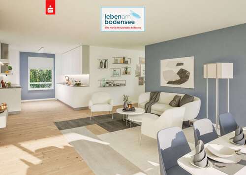 Foto - Wohnung zum Kaufen in Friedrichshafen 770.000,00 € 120.4 m²