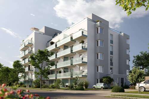 Foto - Wohnung zum Mieten in Augsburg 596,00 € 25.69 m²