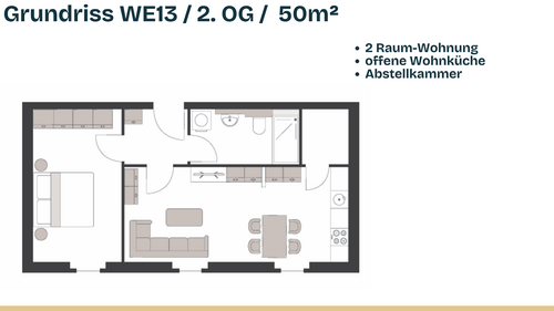 Foto - Wohnung zum Mieten in Crimmitschau 475,00 € 50 m²
