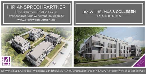 Foto - Wohnung zum Kaufen in Greifswald 528.500,00 € 95.69 m²