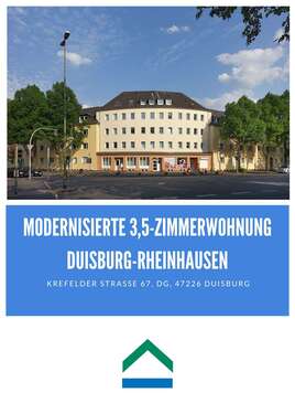 Foto - Wohnung zum Mieten in Duisburg 485,32 € 69.73 m²