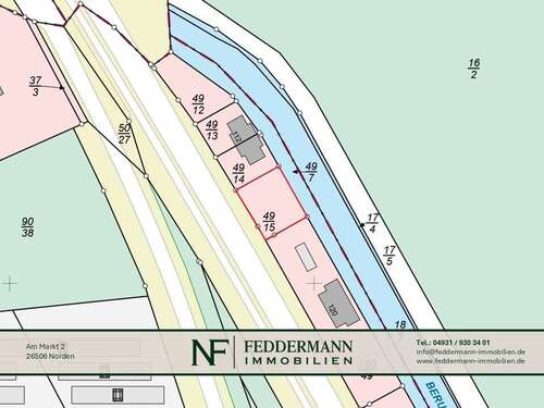 Foto - Grundstück zu verkaufen in Norden 19.900,00 € 303 m²