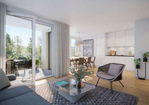 Foto - Wohnung zum Mieten in Horb 1.129,00 € 83.72 m²