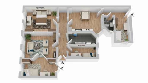 Foto - Wohnung zum Kaufen in Berlin 999.500,00 € 133.59 m²