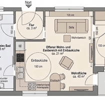 Wohnung zum Kaufen in Niestetal 180.000,00 € 40 m²