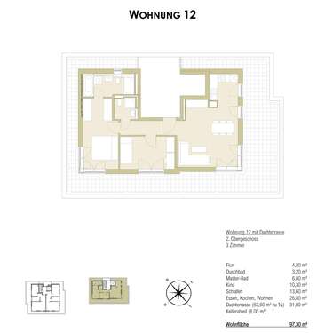 Foto - Wohnung zum Kaufen in München 997.000,00 € 97.3 m²