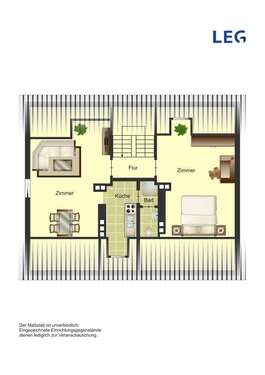 Foto - Wohnung zum Mieten in Aachen 389,00 € 31.6 m²