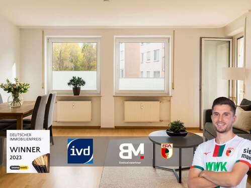 Foto - Wohnung zum Kaufen in Neusäß Steppach 280.000,00 € 70.5 m²