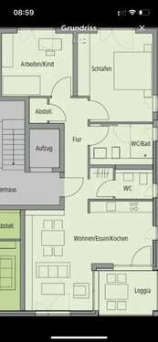 Foto - Wohnung zum Mieten in Aalen 1.050,00 € 85 m²