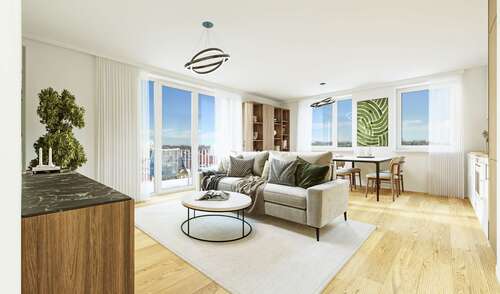 Foto - Wohnung zum Kaufen in Lübeck 402.105,00 € 73.48 m²