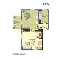 Wohnung zum Mieten in Herford 399,00 € 40.1 m²