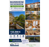 Wohnung zum Kaufen in Mannheim 150.000,00 € 43 m²