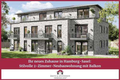 Foto - Wohnung zum Kaufen in Hamburg Sasel 319.000,00 € 39.65 m²