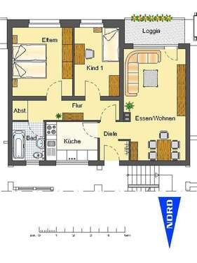 Foto - Wohnung zum Mieten in Arnsberg 519,00 € 70 m²