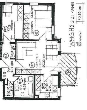 Foto - Wohnung zum Mieten in Dresden 600,00 € 70.5 m²
