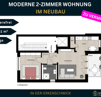 Wohnung zum Mieten in Oer-Erkenschwick 610,00 € 61 m²