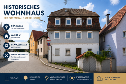 Foto - Haus zum Kaufen in Künzelsau 149.000,00 € 220 m²