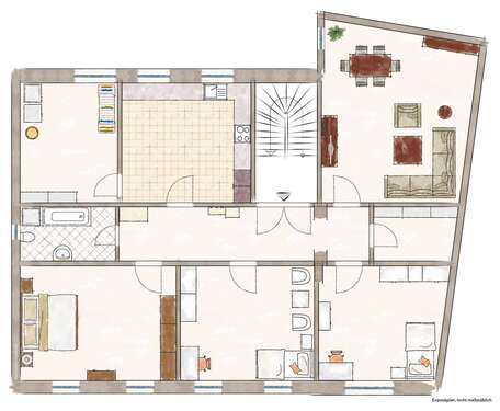 Foto - Wohnung zum Mieten in Schwalmtal 1.330,00 € 140 m²