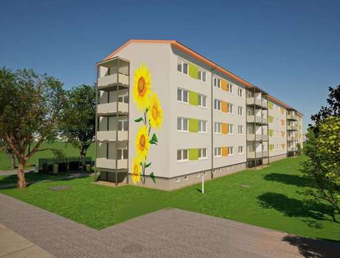 Foto - Wohnung zum Mieten in Hoyerswerda 315,00 € 42.02 m²