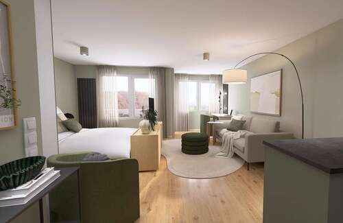 Foto - Wohnung zum Mieten in Stuttgart 1.200,00 € 48 m²