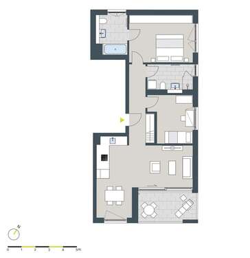 Foto - Wohnung zum Mieten in Leonberg 1.380,00 € 81.75 m²
