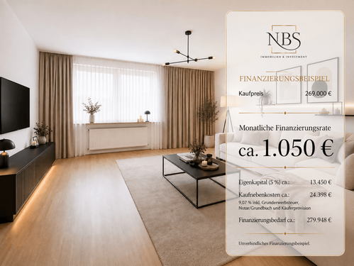 Foto - Wohnung zum Kaufen in Traunreut 269.000,00 € 75 m²