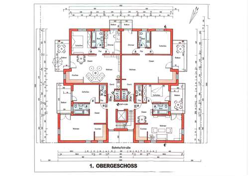 Foto - Wohnung zum Mieten in Obertshausen 1.280,00 € 87 m²