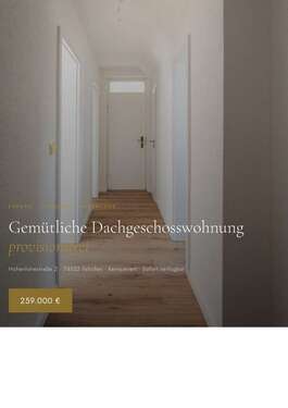 Foto - Wohnung zum Kaufen in Ilshofen 259.000,00 € 67.67 m²