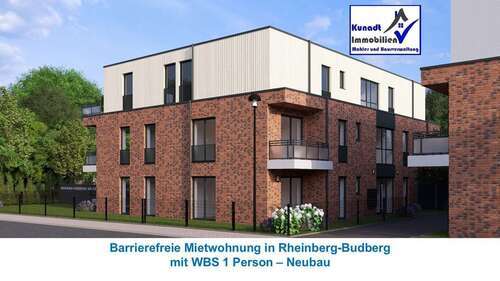 Foto - Wohnung zum Mieten in Rheinberg 389,18 € 54.06 m²