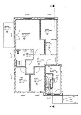 Foto - Wohnung zum Kaufen in Kolkwitz OT Zahsow 305.133,00 € 98.43 m²
