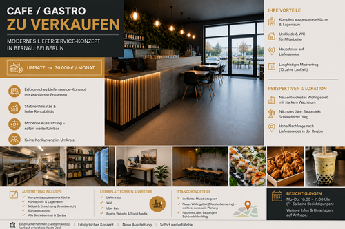 Foto - Gastronomie in Bernau bei Berlin 100.000,00 € 209 m²