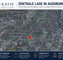 Wohnung zum Kaufen in Augsburg 409.000,00 € 83.66 m²