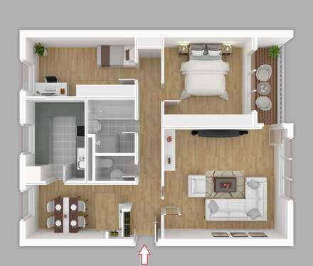 Foto - Wohnung zum Mieten in Stuttgart 1.500,00 € 81.9 m²