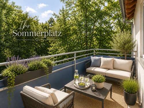 Foto - Wohnung zum Kaufen in Karlsruhe Hohenwettersbach 195.000,00 € 43.12 m²