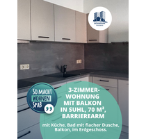 Wohnung zum Mieten in Suhl 400,00 € 70.3 m²
