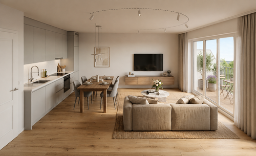 Foto - Wohnung zum Kaufen in Bad Krozingen 398.000,00 € 58.29 m²