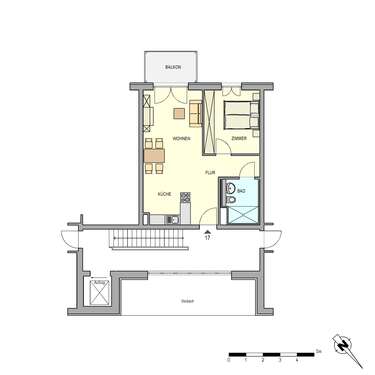 Foto - Wohnung zum Mieten in Weinböhla 688,00 € 55 m²